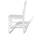 Maison Madeleine -  Dining Chairs 6 pcs White Pinewood